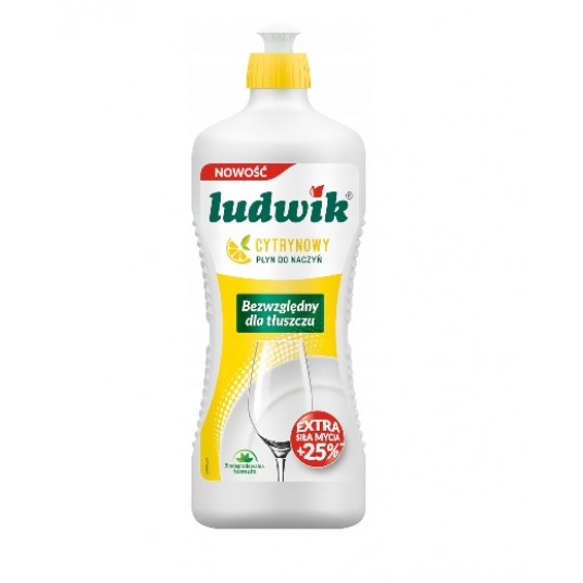 Płyn do naczyń LUDWIK 450ml Cytryna /20 -zdjęcie numer 1