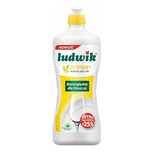 Płyn do naczyń LUDWIK 450ml Cytryna /20 -zdjęcie numer 1