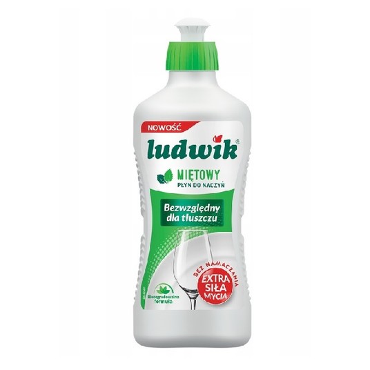 Płyn do naczyń LUDWIK 450ml mięta /20 -zdjęcie numer 1