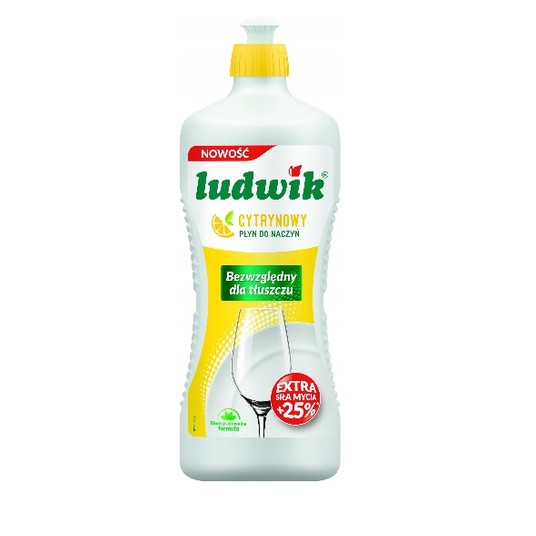 Płyn do naczyń LUDWIK 900ml Cytryna /12 -zdjęcie numer 1