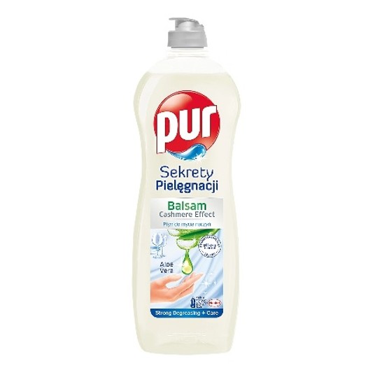 Płyn do naczyń PUR 750 ml ALOES biały /20 -zdjęcie numer 1