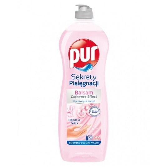 Płyn do naczyń PUR 750ml Dłonie Paznokcie Róż /20 -zdjęcie numer 1