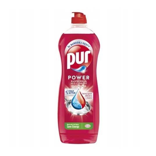 Płyn do naczyń PUR 750ml Malina Porzeczka -zdjęcie numer 1