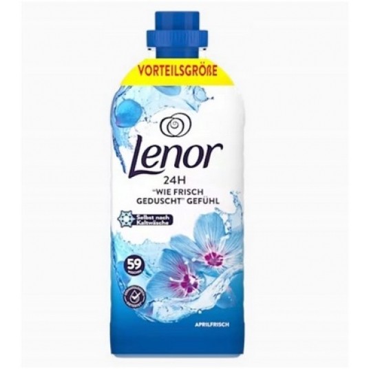 Płyn do płukania Lenor 1239ml April Fres Niebieski -zdjęcie numer 1