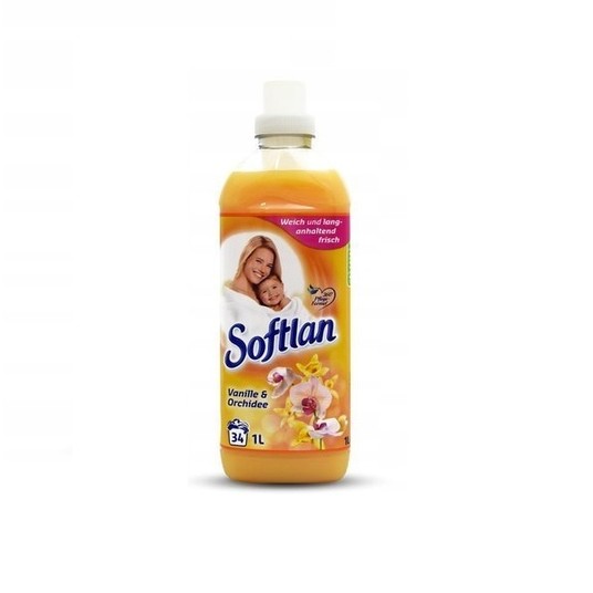Płyn do płukania SOFTLAN 1L ŻÓŁTY -zdjęcie numer 1