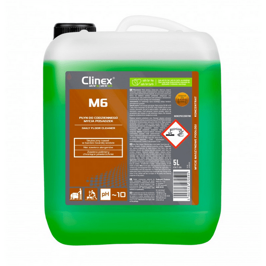 Płyn do podłóg CLINEX M6 5L -zdjęcie numer 1