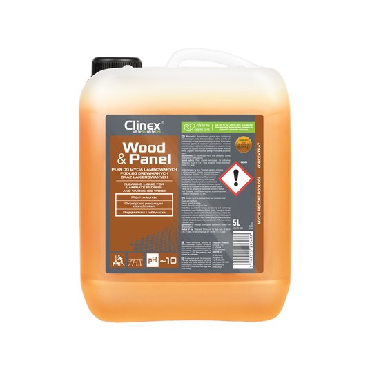 Płyn do podłóg CLINEX Wood& Panel 5L -zdjęcie numer 1