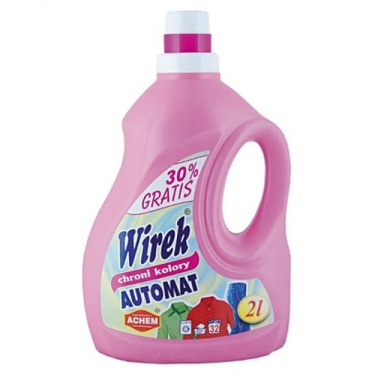 Płyn do prania WIREK 2L tkaniny KOLOR AUTOMAT /7 -zdjęcie numer 1
