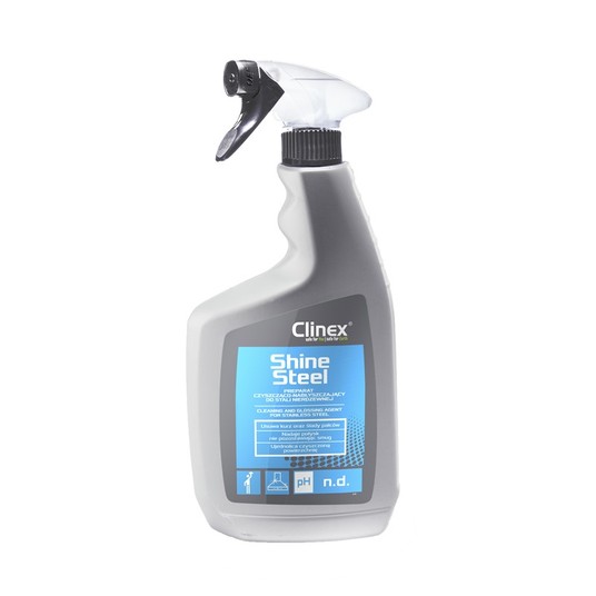 Płyn do stali CLINEX Shine Steel 650ML /12 -zdjęcie numer 1