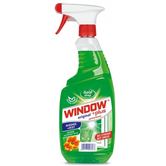 Płyn do szyb WINDOW PLUS 750ML SPRAY /12 -zdjęcie numer 4