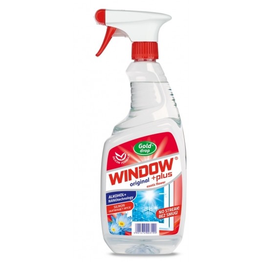 Płyn do szyb WINDOW PLUS 750ML SPRAY /12 -zdjęcie numer 2