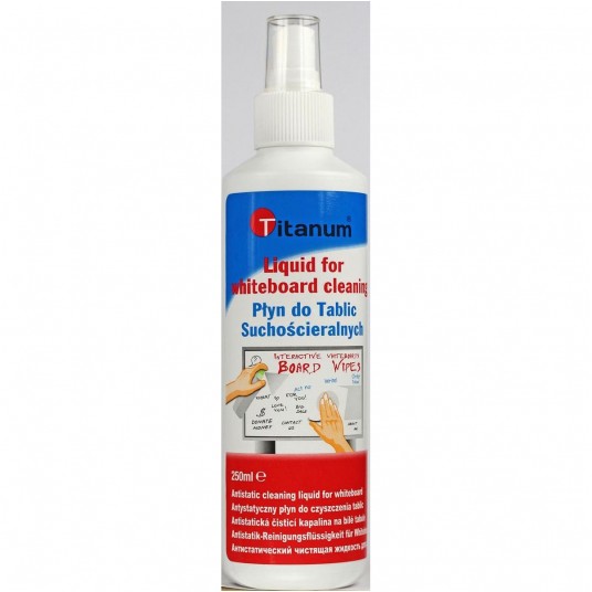 Płyn do tablic suchościeralnych Titanum 250ml /6 -zdjęcie numer 1