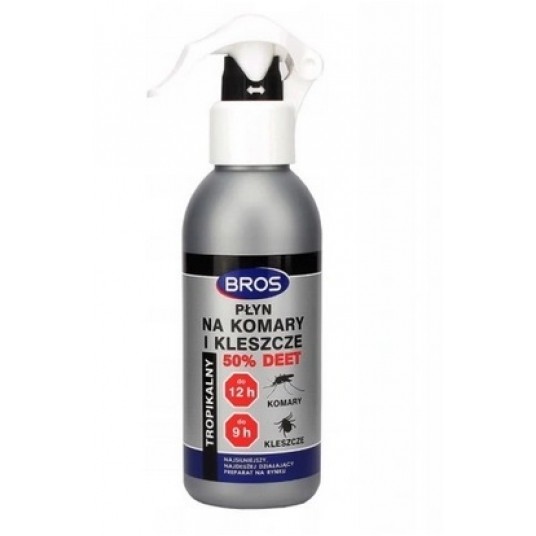 Płyn na komary i kleszcze 50% DEET 130ml -zdjęcie numer 1