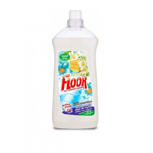 Płyn uniwersalny FLOOR 1,5L Mydło Marsyls Biały /8 -zdjęcie numer 1