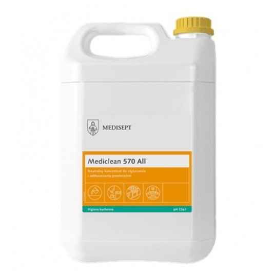 Płyn uniwersalny MEDICLEAN 570 ALL 5L -zdjęcie numer 1