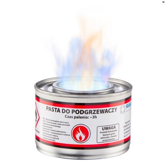 Podgrzewacz w żelu BEZ KNOTA 200ml STALGAST /48 -zdjęcie numer 2