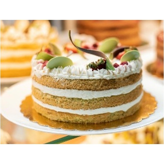Podkład tort ZŁOTY krążek 28cm KARB 2400g 1szt /50 -zdjęcie numer 2