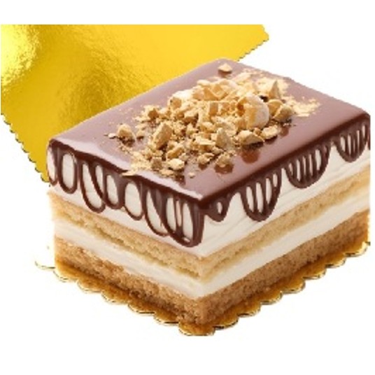 Podkład tort ZŁOTY pros 30x40cm KARB 2400g 1szt/25 -zdjęcie numer 2