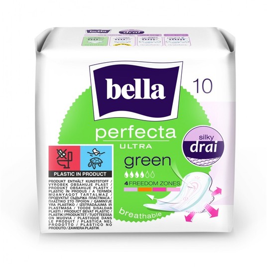 Podpaska BELLA PERFECTA ULTRA GREEN 10szt /36 -zdjęcie numer 1