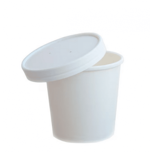Pojemnik papierowy BIAŁY zupa 750ml f115 25szt /20 -zdjęcie numer 2