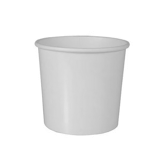 Pojemnik papierowy BIAŁY zupa 750ml f115 25szt /20 -zdjęcie numer 1