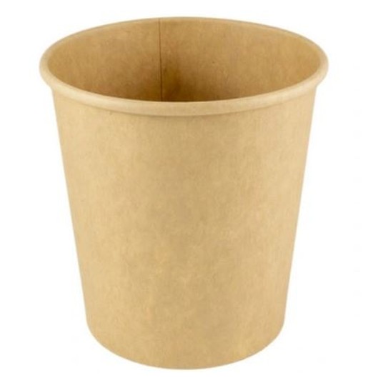 Pojemnik papierowy KRAFT fi96 zupa 500ml 50szt /10 -zdjęcie numer 1