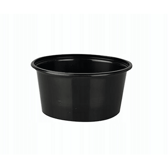 Pojemnik sos PP 80ml D-7080C CZARNY 100szt /10 -zdjęcie numer 1