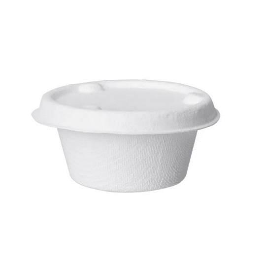 Pojemnik sos trzcina 60ml ENJOY biały 100szt /25 -zdjęcie numer 2