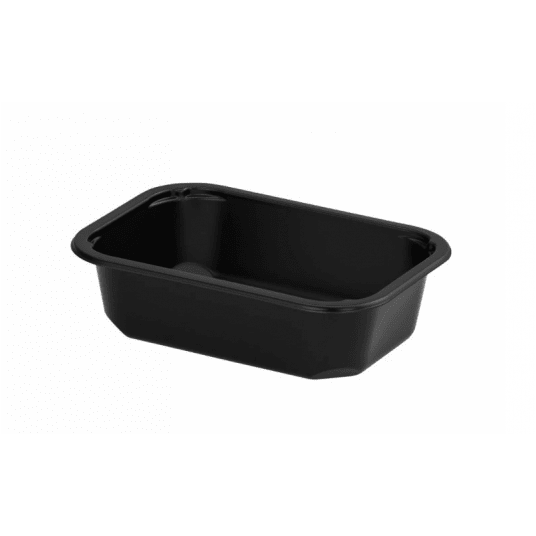 Pojemnik zgrzew MINI 160x112x45 CZARNY 456szt -zdjęcie numer 1