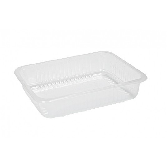 Pojemnik zgrzew Żebro 187x137x50 TRANS 850ml 640sz -zdjęcie numer 1