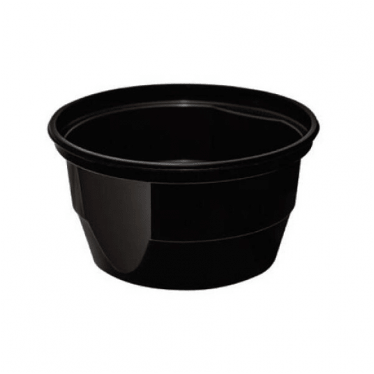 Pojemnik zupa PP EASY HANDLE 910ml CZARNY 50szt -zdjęcie numer 1