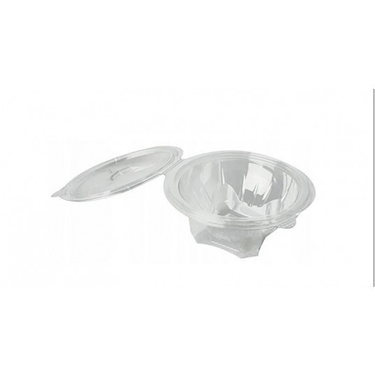 Pojemniki sałatkowy PET + pokrywka 375ml 50szt -zdjęcie numer 1