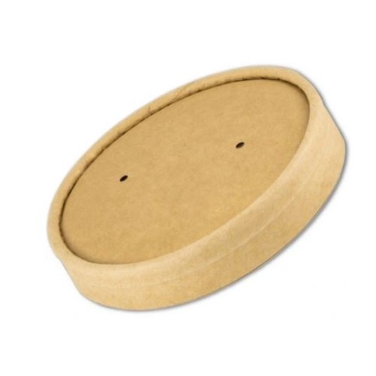 Pokrywka papierowa KRAFT zupa fi 96 50szt /10 -zdjęcie numer 1