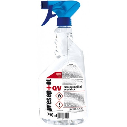PRESEPTOL QV 750ml dezynfekcja powierzchni /10 -zdjęcie numer 1