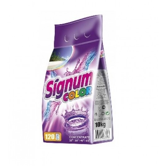 Proszek do prania 10kg Signum KOLOR -zdjęcie numer 1
