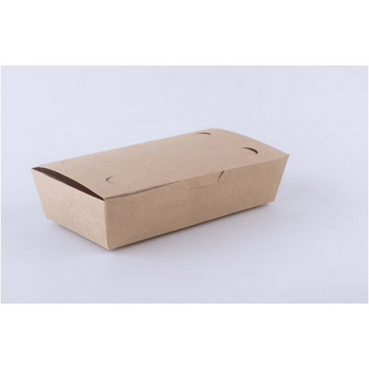Pudełko kurczak duży ZŁOŻONY PŁAS 20x14x5cm 100szt -zdjęcie numer 1