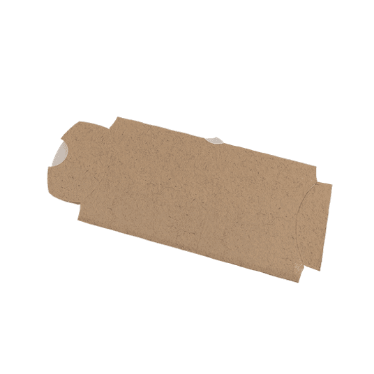 Pudełko TORTILLA 18 x 8 x 2,5cm kraft KRAM 50szt -zdjęcie numer 2