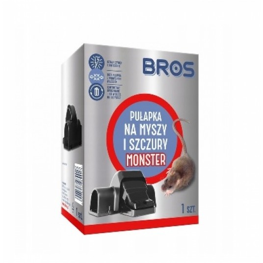 Pułapka na myszy i szczury BROS MONSTER -zdjęcie numer 1