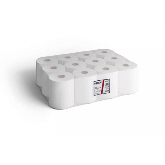 Ręcznik papierowy 2W 100m fi38 KAREN MATIC 12rol -zdjęcie numer 1
