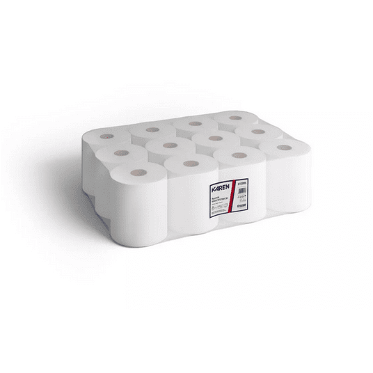 Ręcznik papierowy 2W 100m fi38 KAREN MATIC 12rol -zdjęcie numer 1