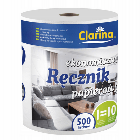 Ręcznik papierowy 2W KUCHCIK Ekonomiczny 500lis /6 -zdjęcie numer 2