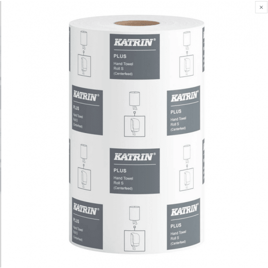 Ręcznik papierowy KATRIN+ S cente 1W 100m 1rol /12 -zdjęcie numer 1