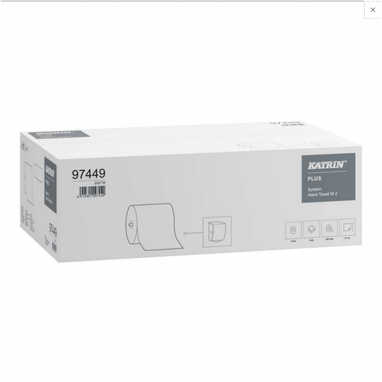 Ręcznik papierowy KATRIN+ System 2W 150m 6rol -zdjęcie numer 2