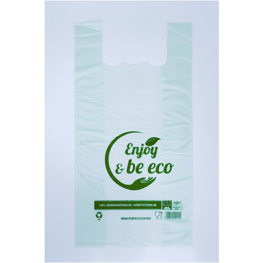 Reklamówka BIO ENJOY duża 30x55cm 18µm 50szt /10 -zdjęcie numer 1