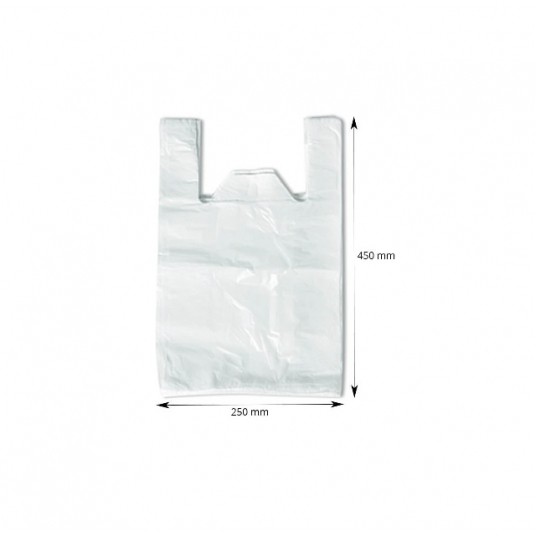 Reklamówka HDPE 25x45 DUO SW | Grub.pon.15um/30 -zdjęcie numer 1