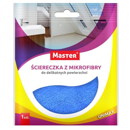 Ścierka mikrofibra 40x40 UNIMAX MASTER PROM -zdjęcie numer 1
