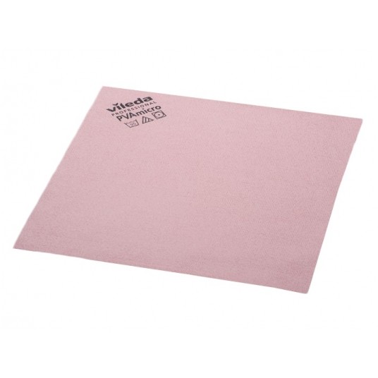 Ścierka PVAmicro CZERWONA VILEDA PROF 38x35cm 1szt -zdjęcie numer 1