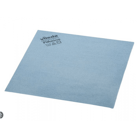 Ścierka PVAmicro NIEBIESK VILEDA PROF 38x35cm 1szt -zdjęcie numer 1