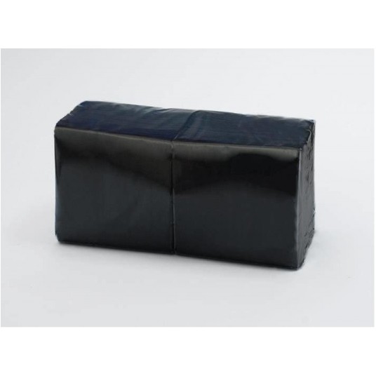 Serwetka 24x24 2W CLARINA 200szt CZARNA /12 -zdjęcie numer 2