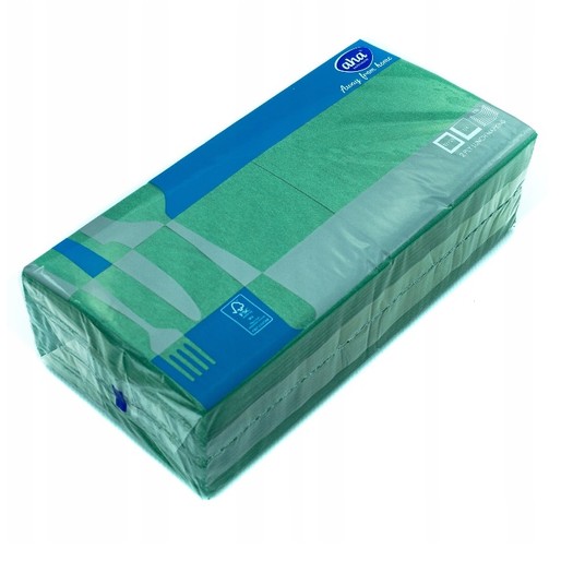 Serwetka 33x33 2W 250szt AHA AFH ZIELONA 302 /8 -zdjęcie numer 2
